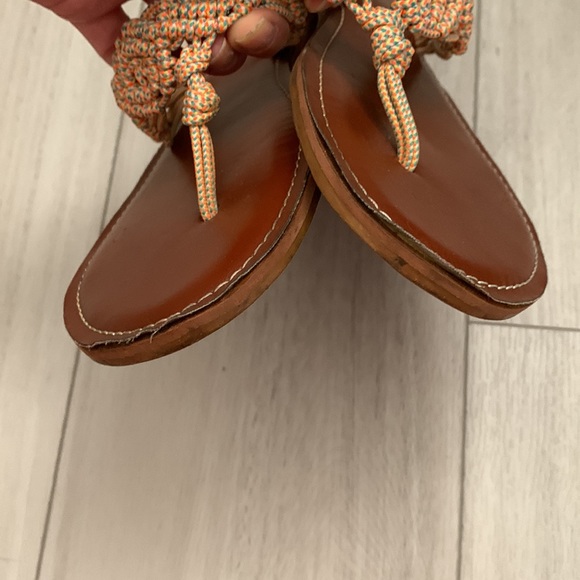 🎉🎉Neon, Braided Knot Sandals🎉🎉 - Picture 4 of 5